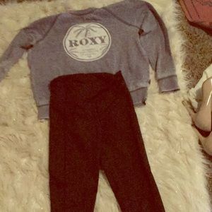 Long sleeve black pants